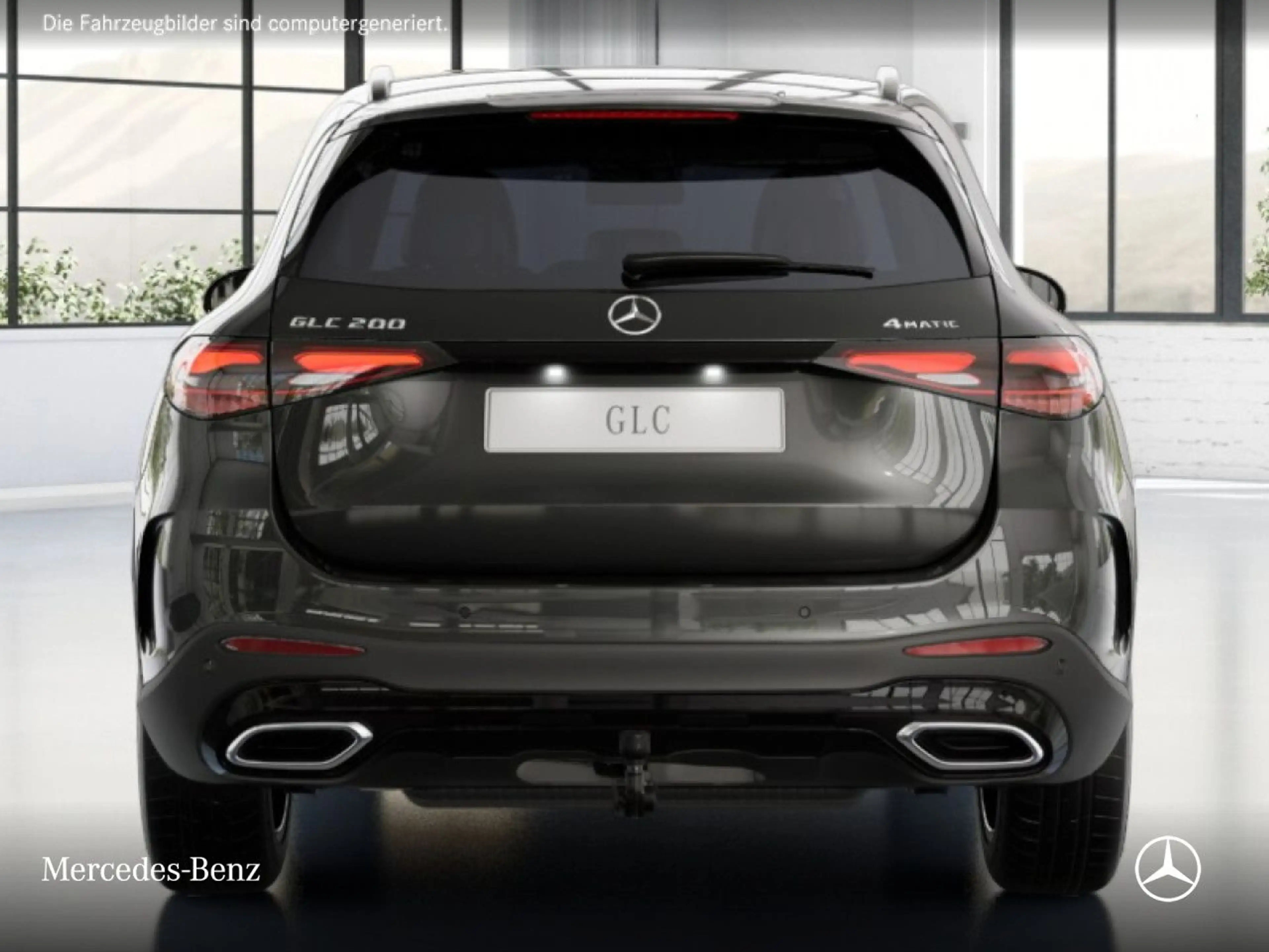 Mercedes-Benz GLC 200 4M AMG+NIGHT+360+AHK+LED+TOTW+KEYLESS+9G — photo 7