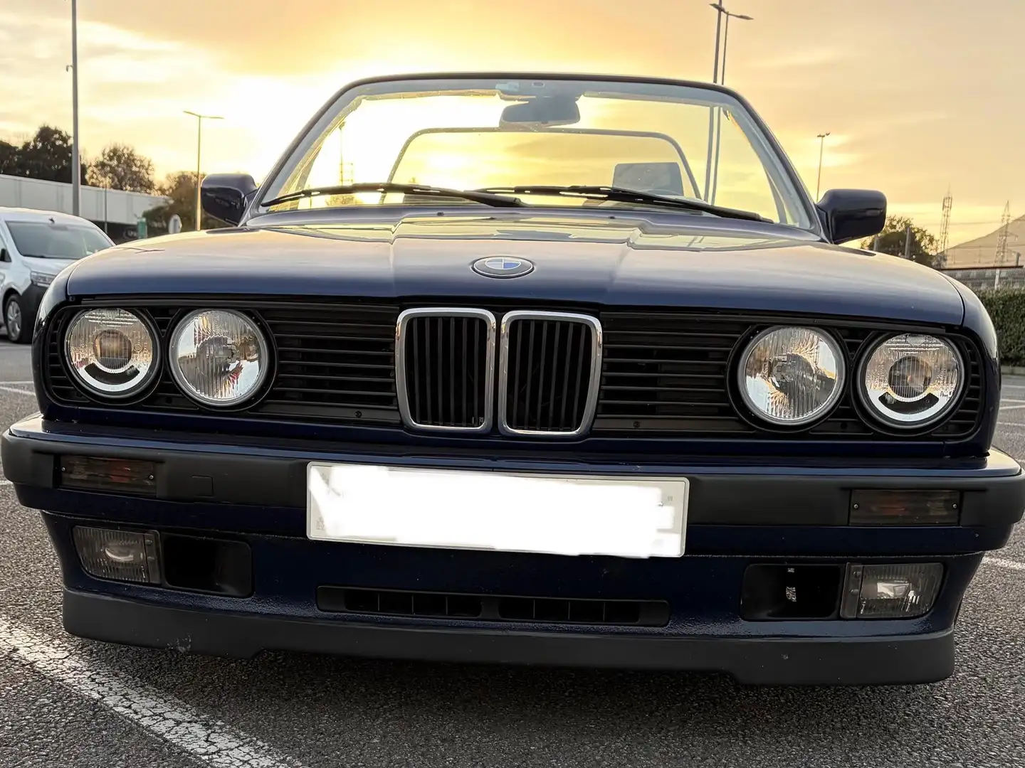 BMW 320 E 30 cabrio swap 325 Azul - 1