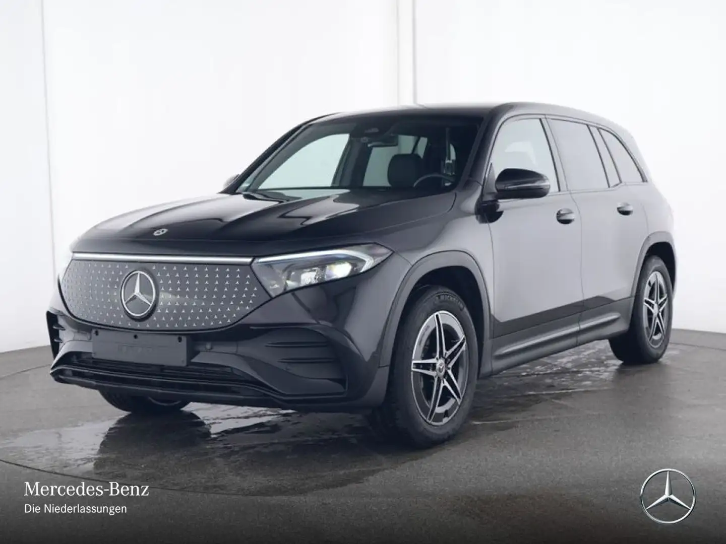 Mercedes-Benz EQB 300 4M AMG+NIGHT+ADVANCED+AHK+KAMERA+SPUR Negro - 2