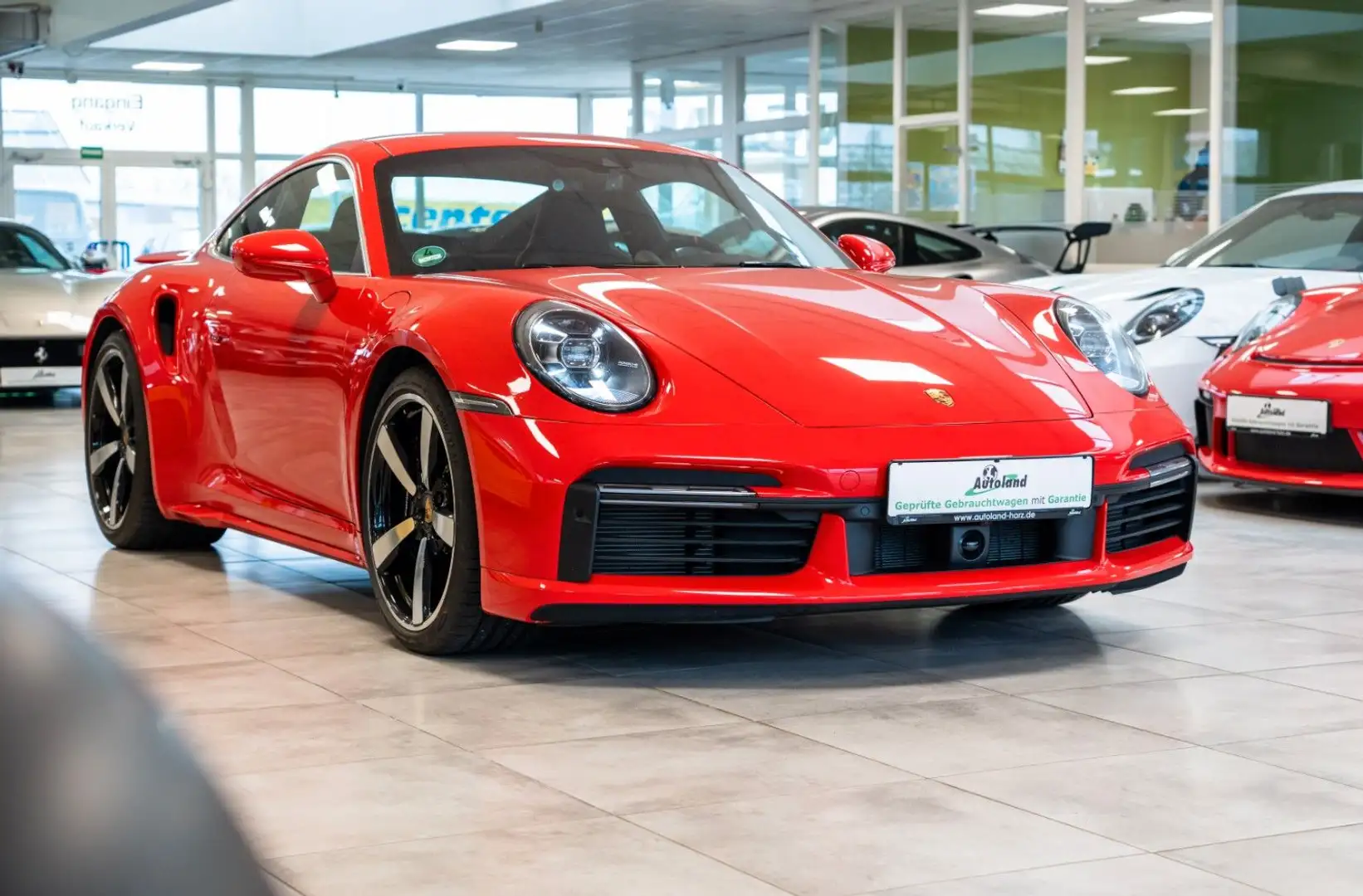 Porsche 992 911 Turbo S PDK*Heritage Design*360°*Approved´26 Red - 2