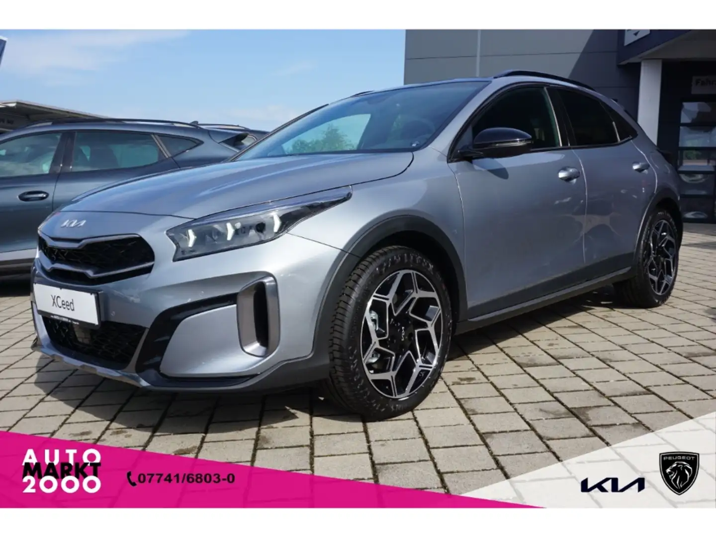 Kia XCeed 1.5T 140 GT Line DCT7 AHK Navi LED ACC Kamera SHZ Plateado - 1
