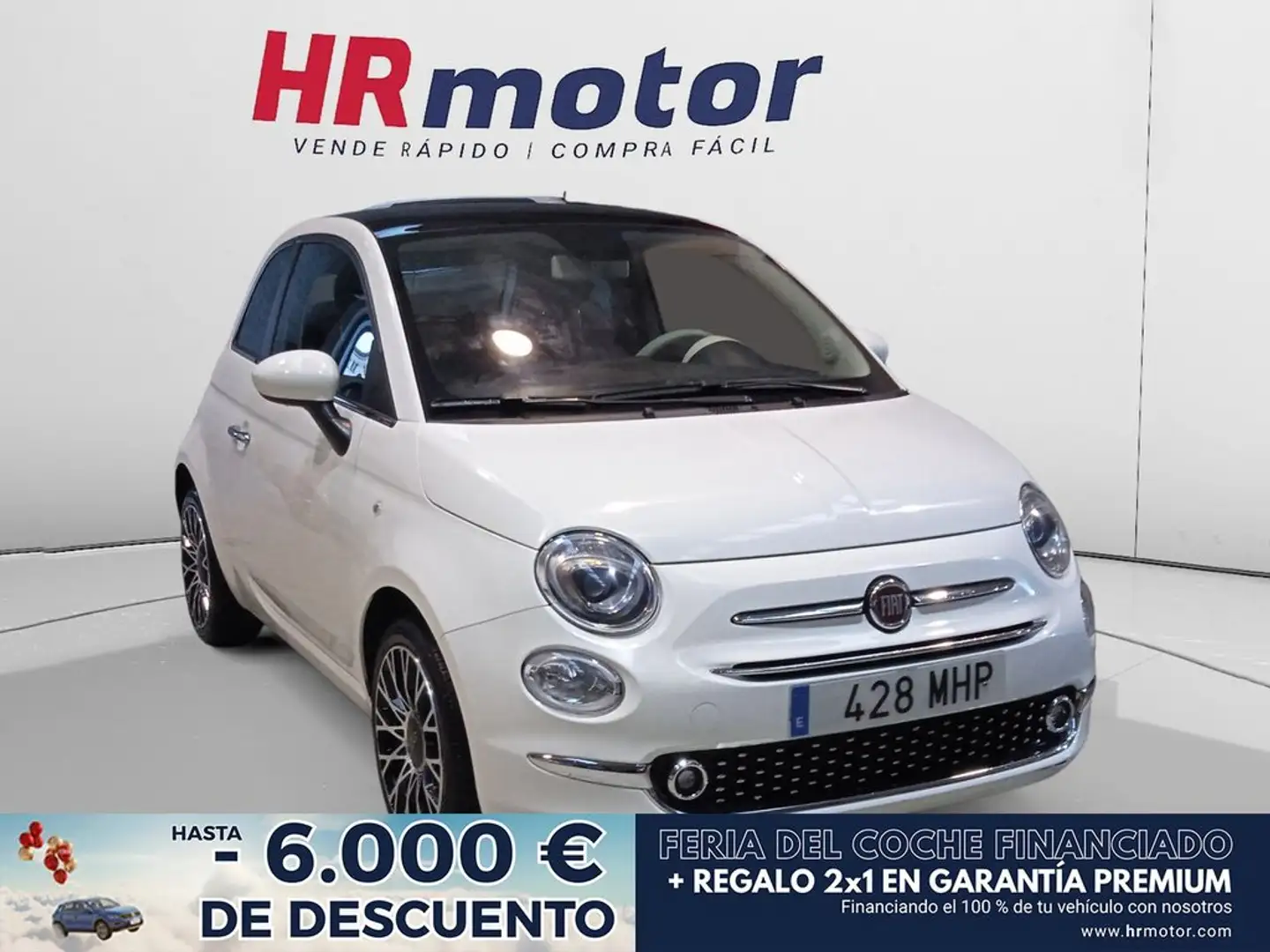 Fiat 500 1.0 Hybrid Dolcevita 52kW Bianco - 1
