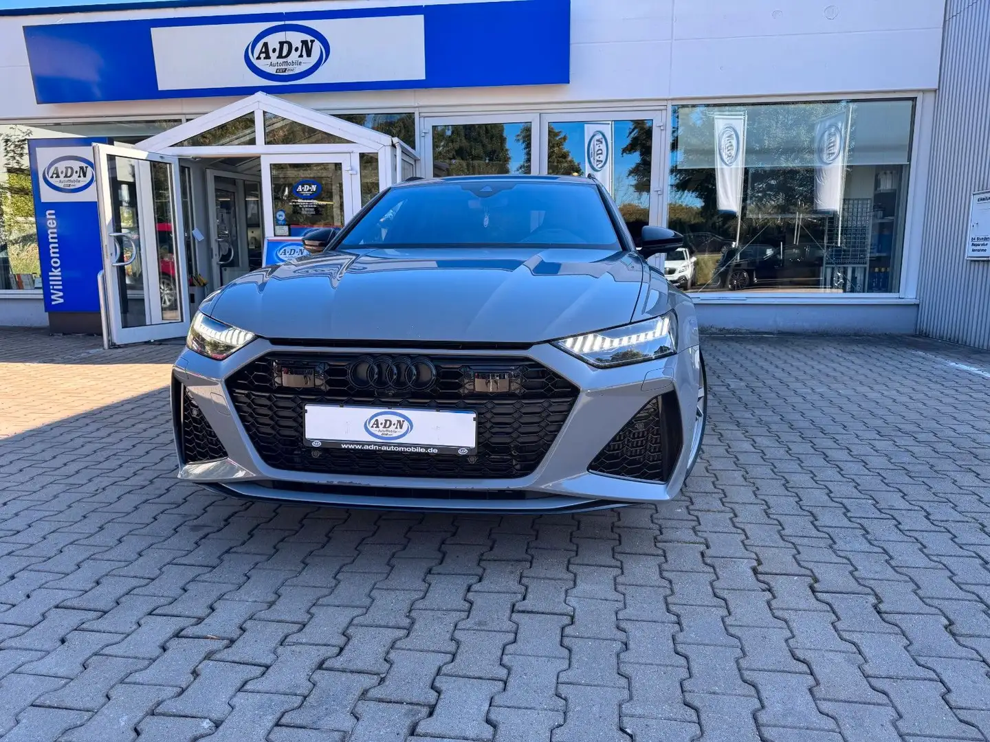 Audi RS6 V8 TFSI *305km/h*22"RS*Keramik*360°*Matrix* Gris - 1