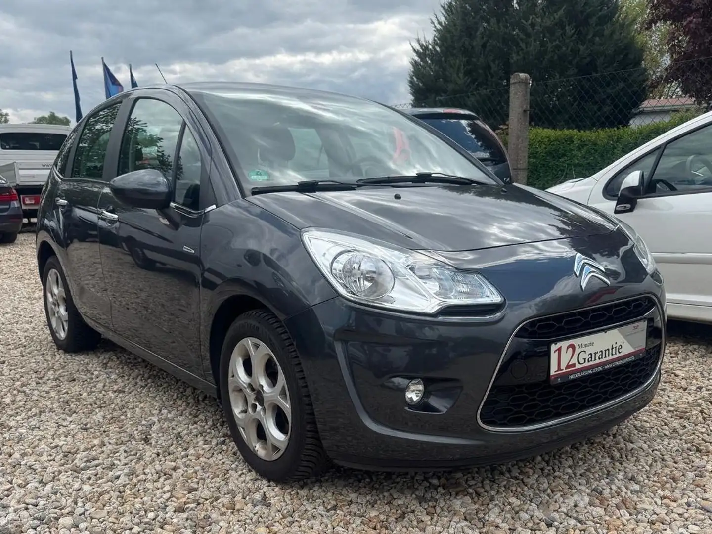 Citroen C3 Exclusive*Garantie*TÜV+Service Neu* Grijs - 1