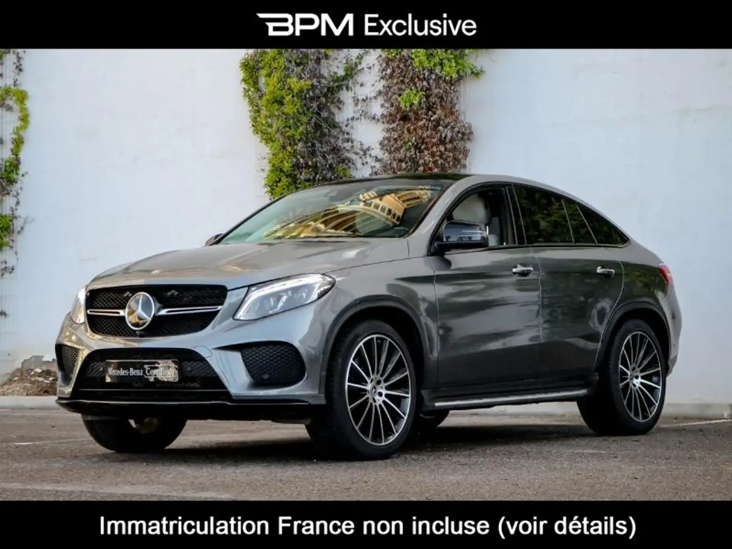 Mercedes-Benz GLE 400 400 333ch Fascination 4Matic 9G-Tronic Euro6d-T Gris - 1