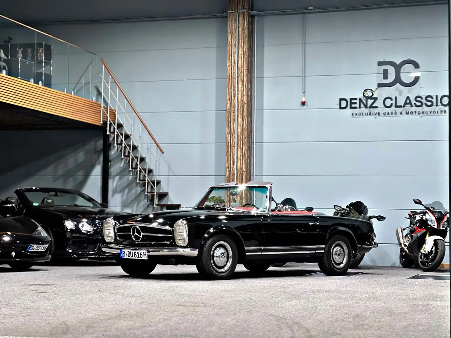 Mercedes-Benz 230 Mercedes 230 SL Pagode / 3-Sitzer / H-Zulassung Negru - 1