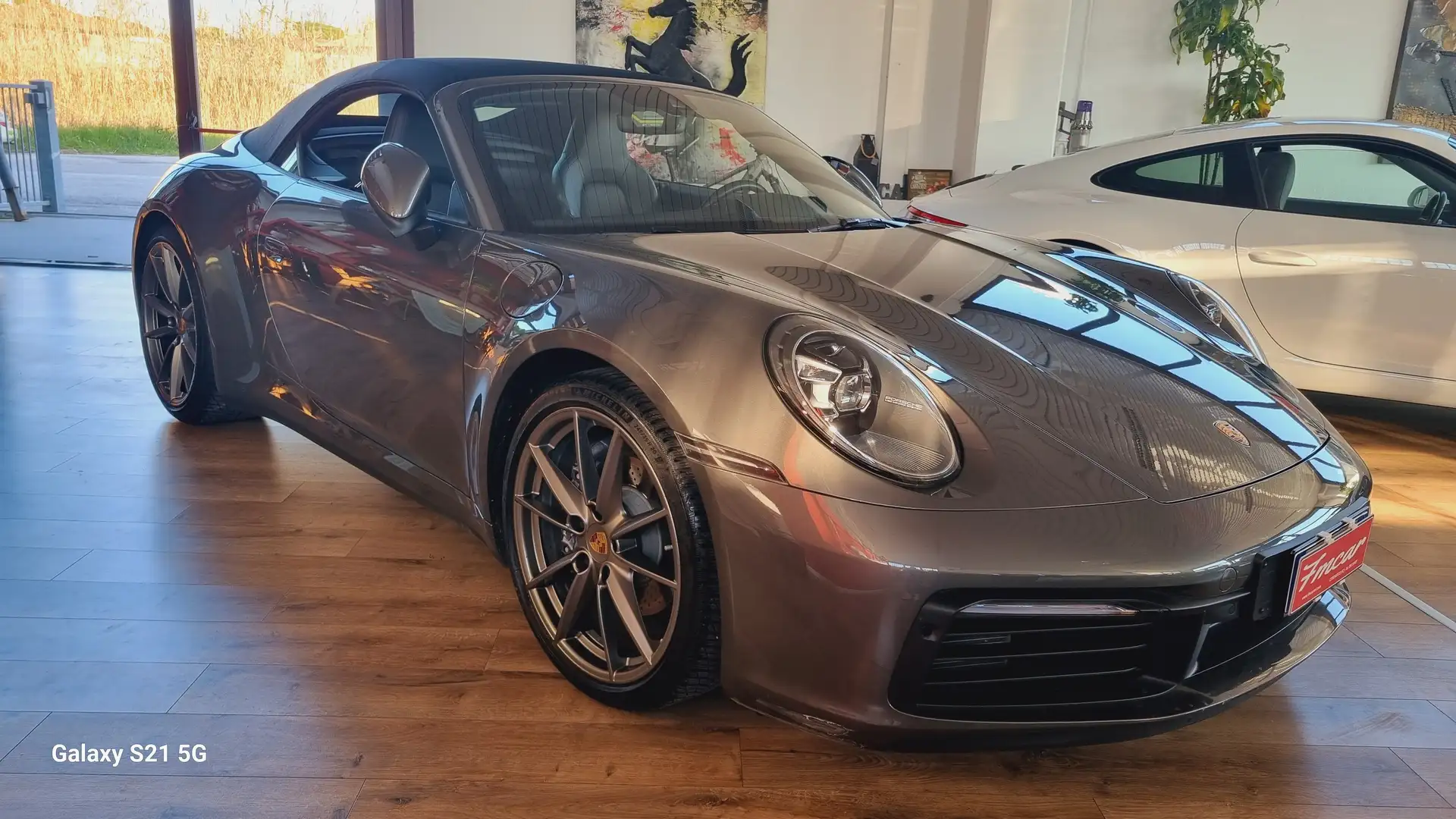 Porsche 992 Cabrio 911 Carrera PDK SCARICHI CERCHI 20-21 Grigio - 1