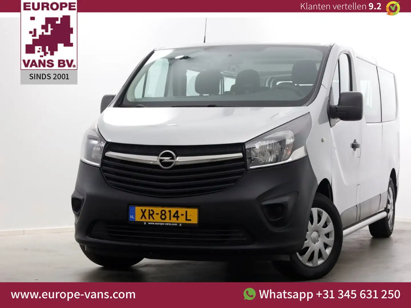 Opel Vivaro Combi 1.6 CDTI 120pk E6 L2H1 Personenbus Incl BTW/ Grijs - 1