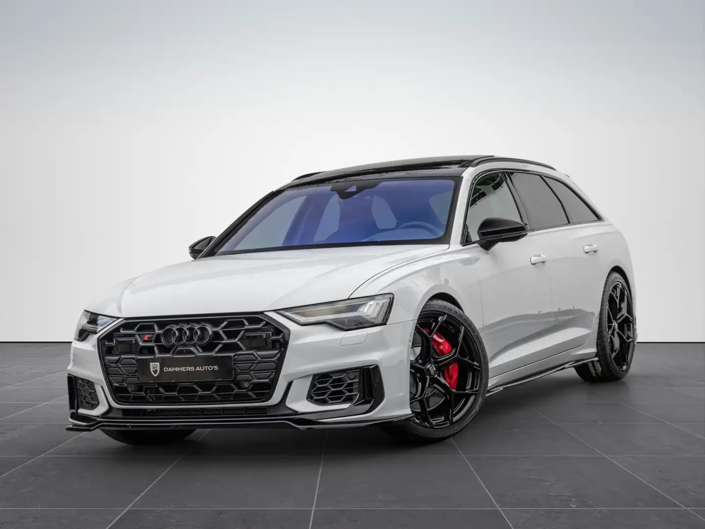 Audi S6 Avant TDI 344pk Quattro Luchtv. S-stoelen 4-wielst Wit - 1