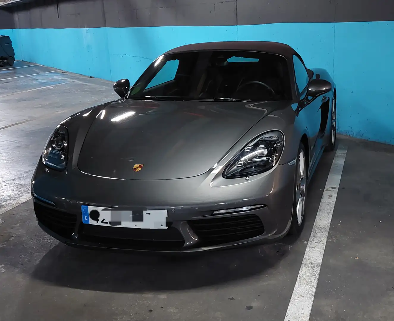 Porsche 718 Boxster S Gris - 2