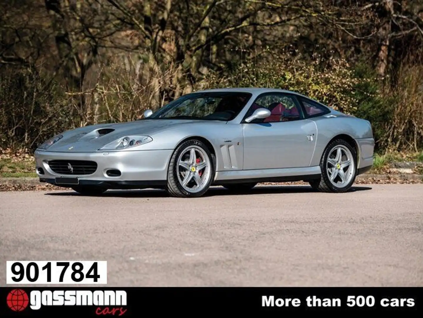 Ferrari 575 M Maranello Silber - 1