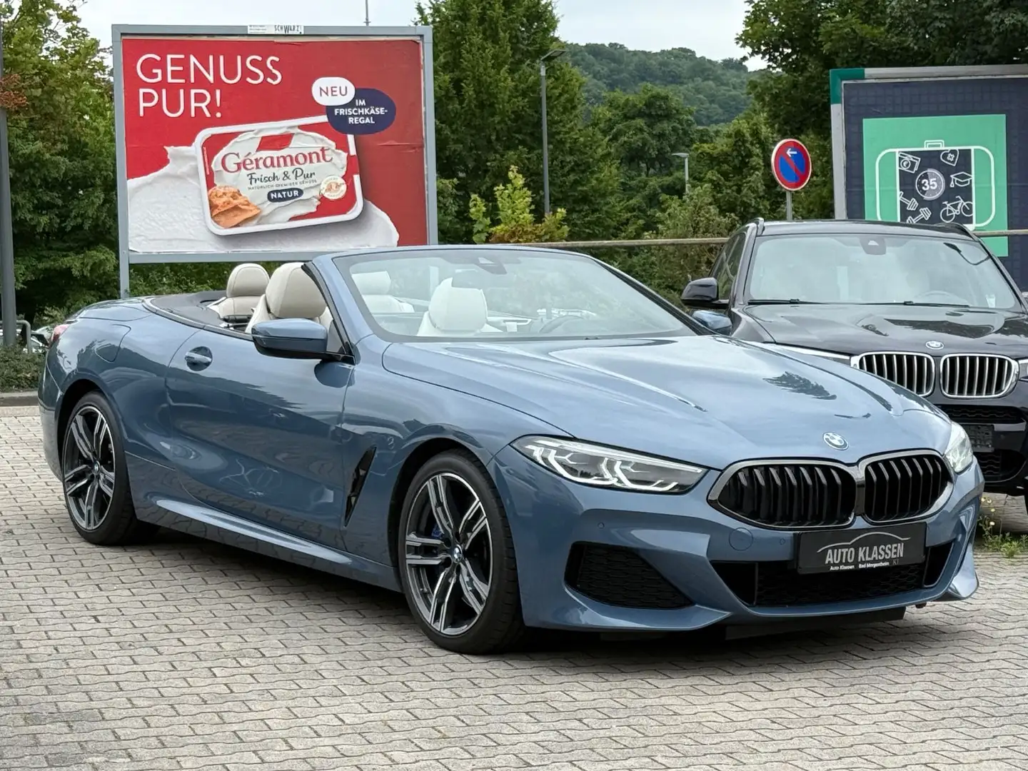 BMW 840 d xDrive M Sport Cabrio/Individual/Garantie Blau - 1