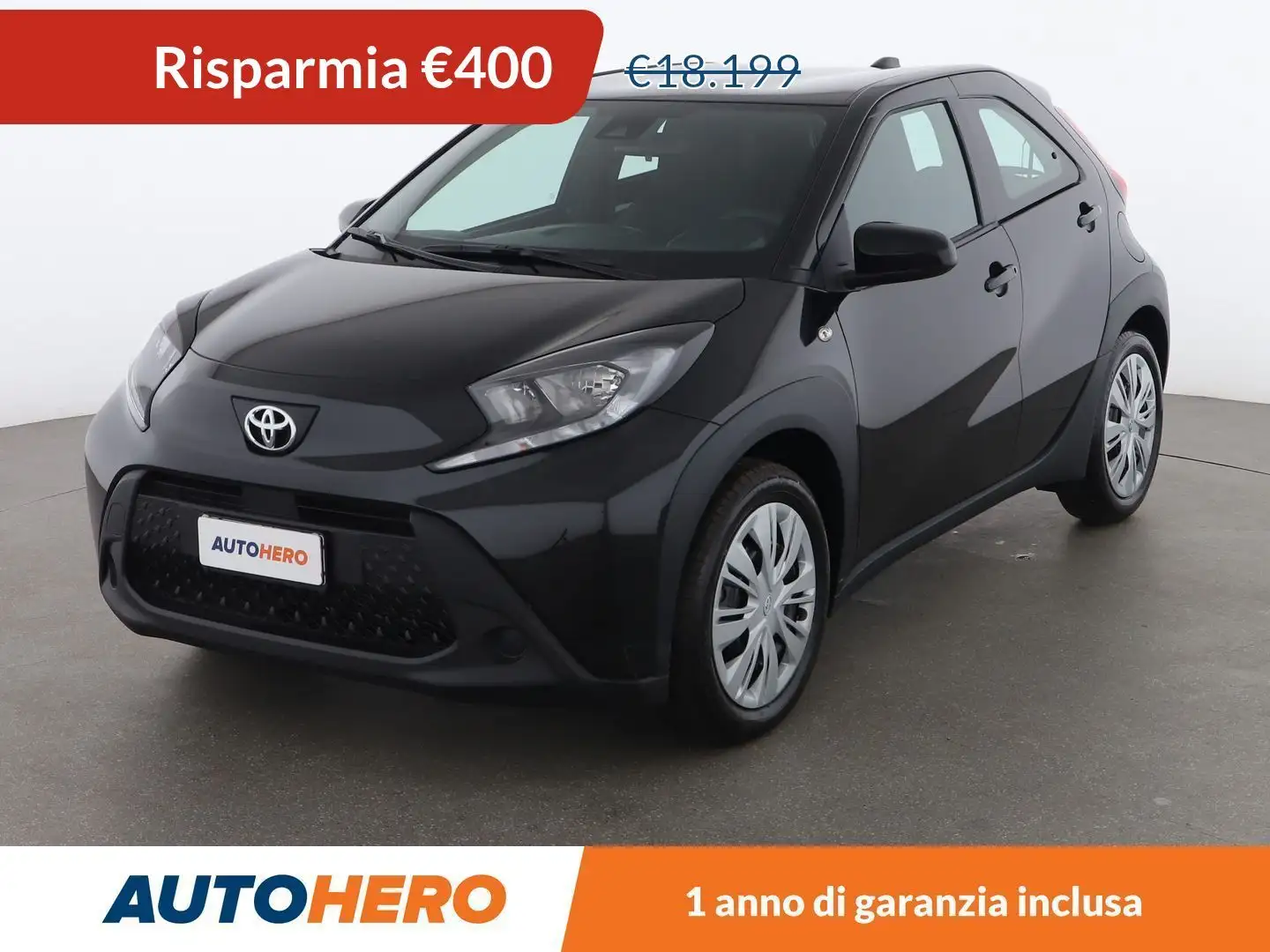 Toyota Aygo X 1.0 Active 72 CV Nero - 1