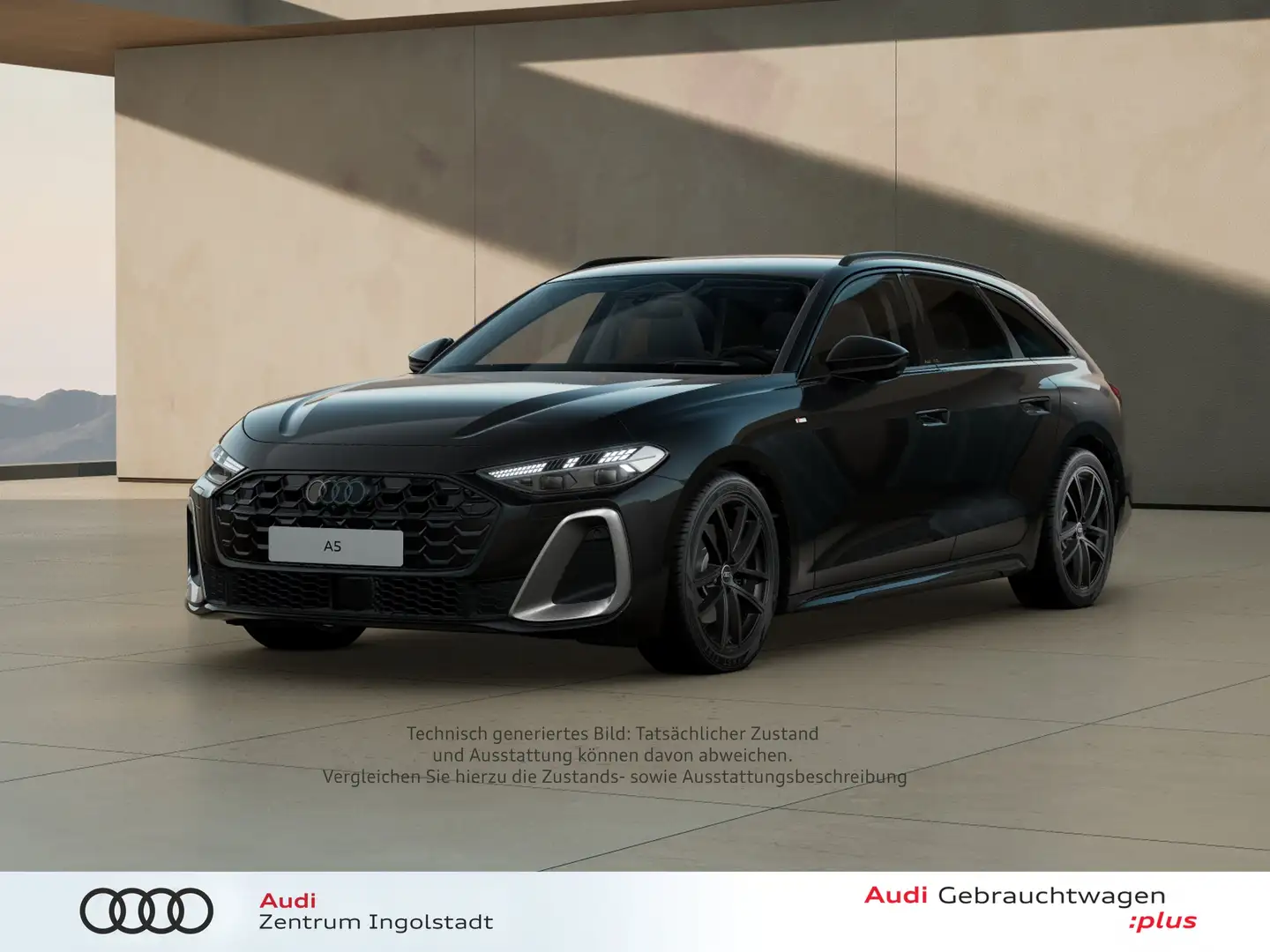 Audi A5 Avant TFSI qu S line edition one Tech+ AHK B&O Schwarz - 2