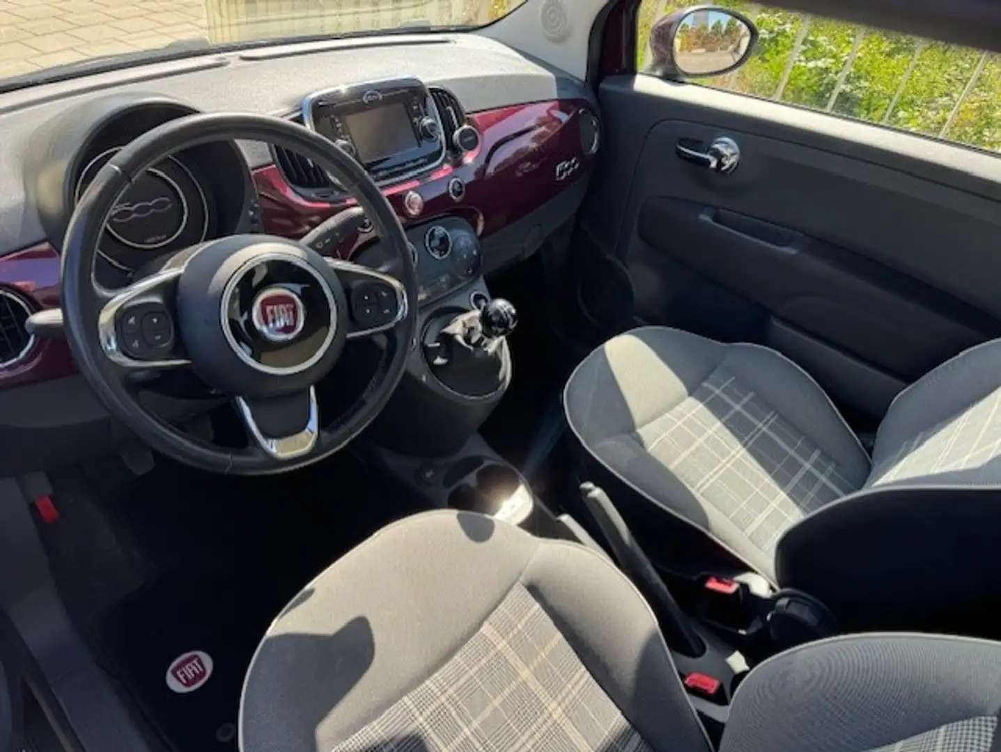 Fiat 500 0.9 TwinAir Turbo Lounge Rood - 2