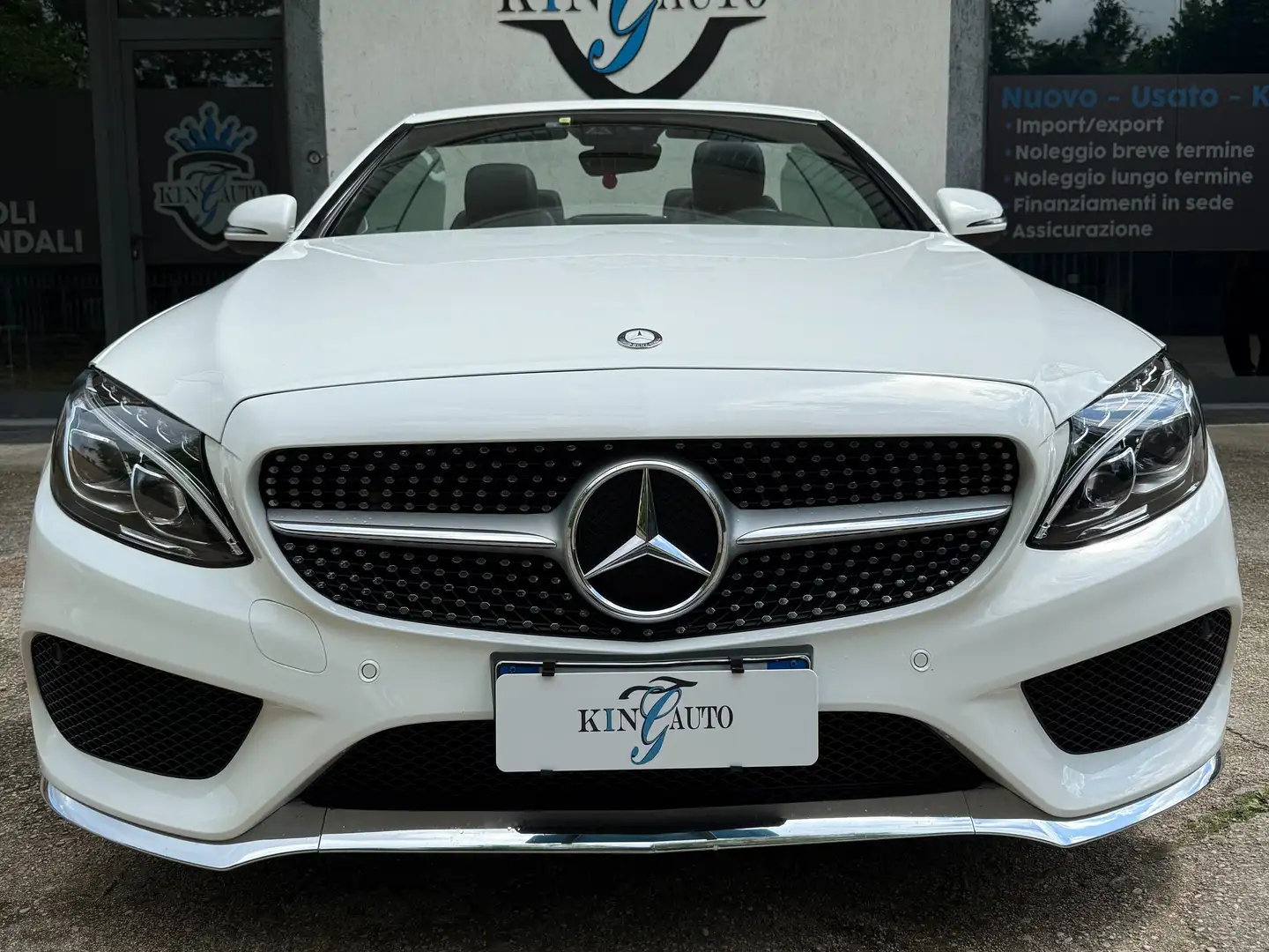 Mercedes-Benz C 220 C Cabrio 220 d Premium Plus auto Bianco - 1