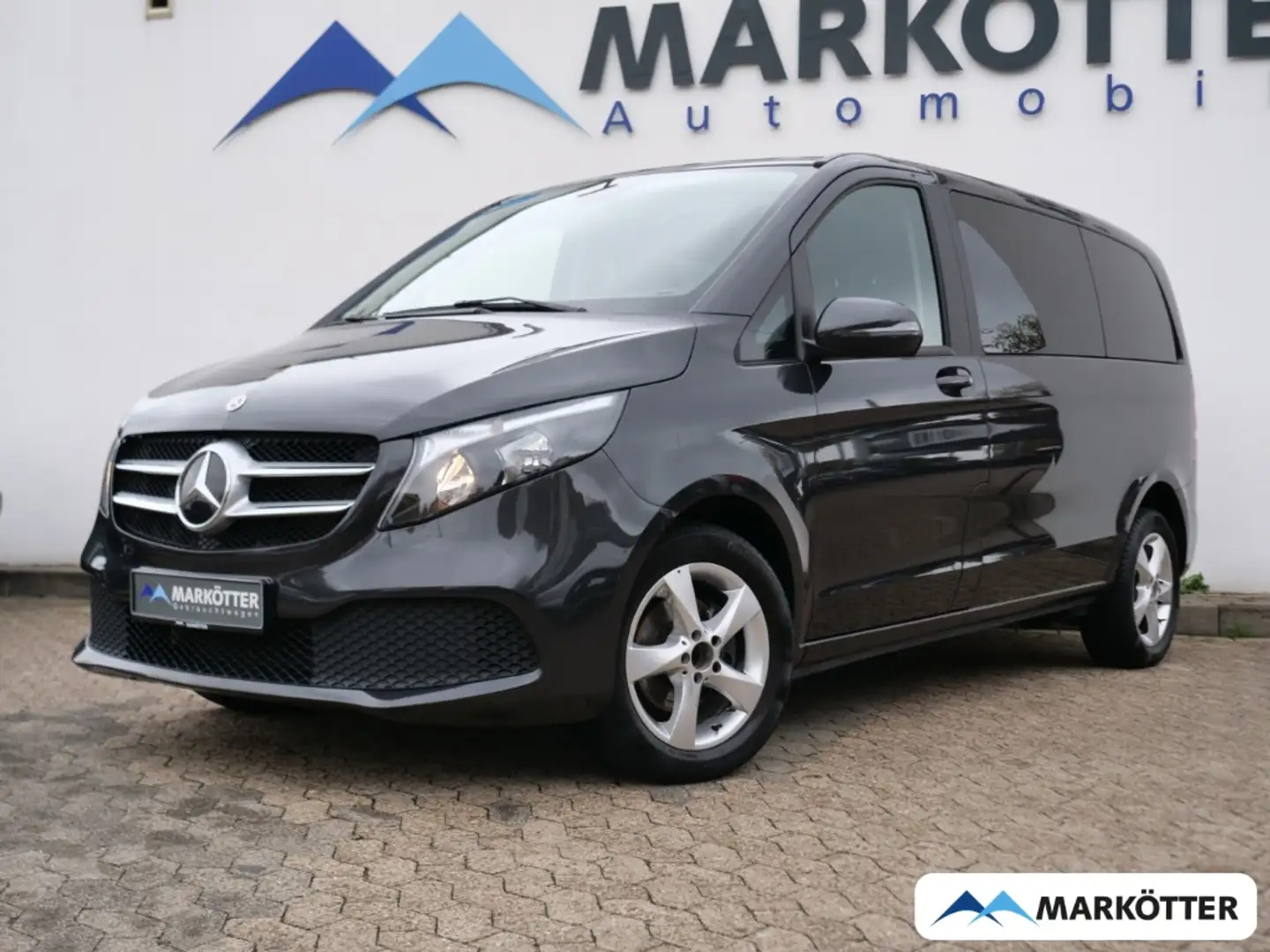 Mercedes-Benz V 220 d kompakt 7-Sitzer Apple/Android/Kamera Grau - 1