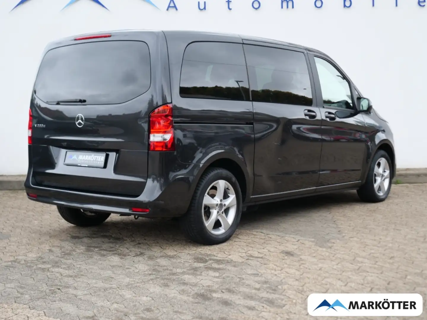 Mercedes-Benz V 220 d kompakt 7-Sitzer Apple/Android/Kamera Grau - 2