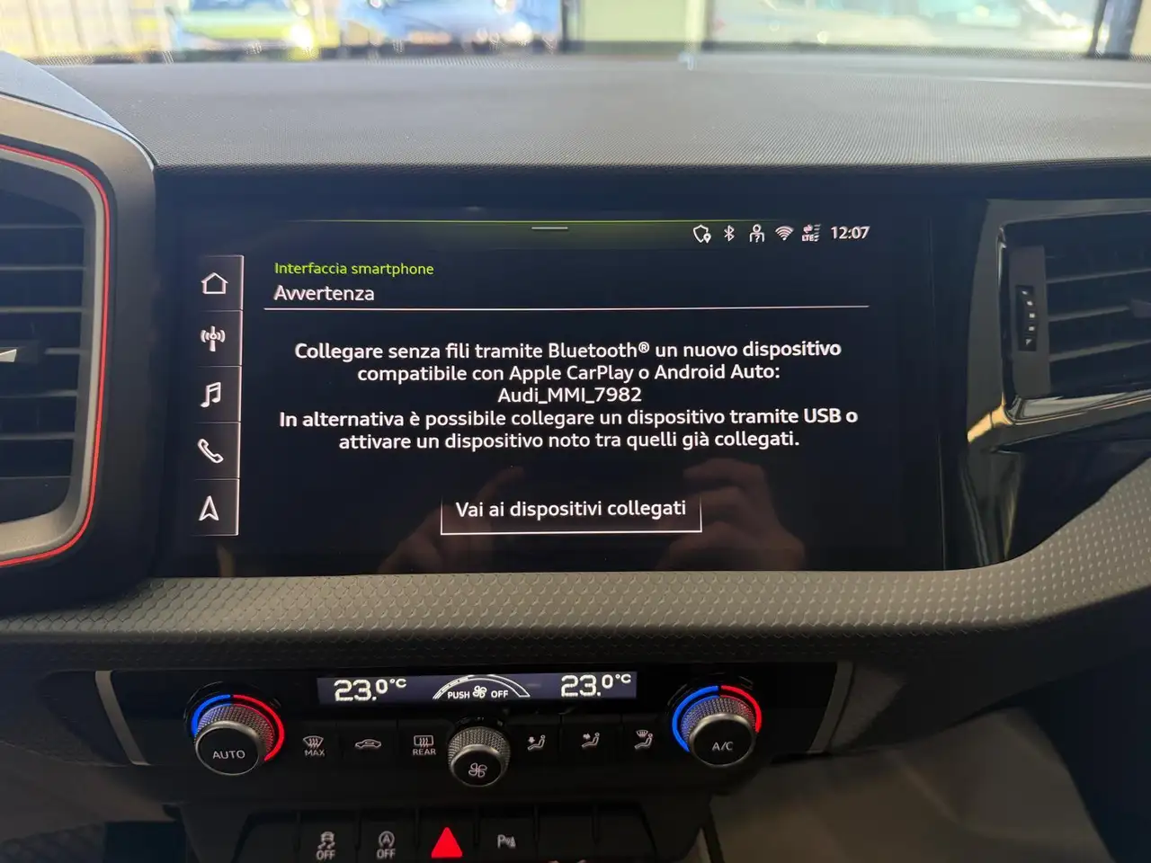 Audi A1 Sportback 30 tfsi Identity Black 116cv s-tronic, миниатюра 26
