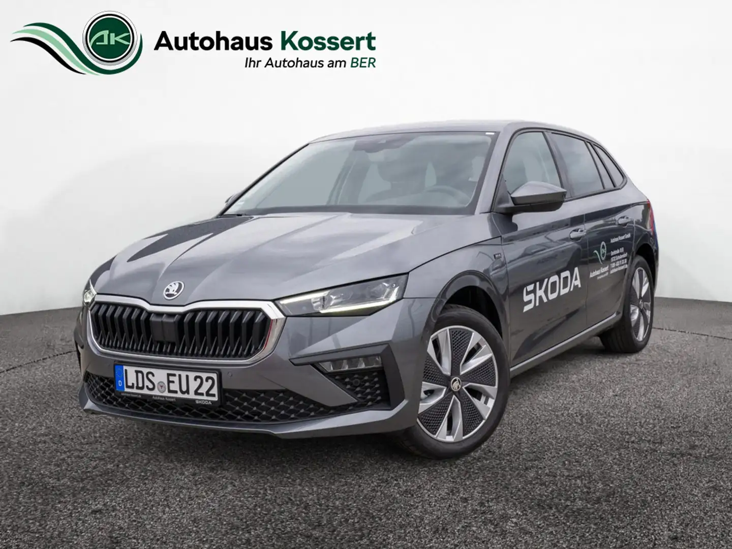 Skoda Scala 1.0 TSI Drive AHK ACC FACEL. MATRIX-LED Gris - 1