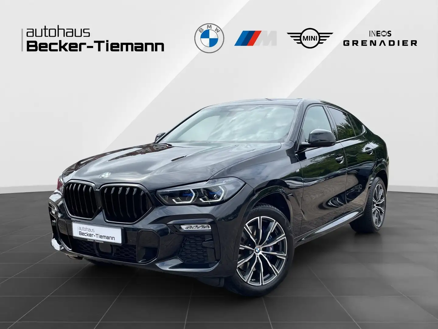 BMW X6 xDrive30d M Sport/ AHK/ Laser/ DA Prof./ PA+ Zwart - 1