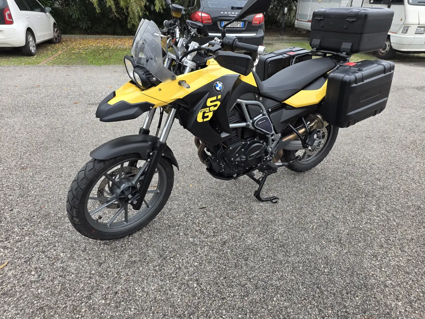 BMW F 650 GS Sárga - 1