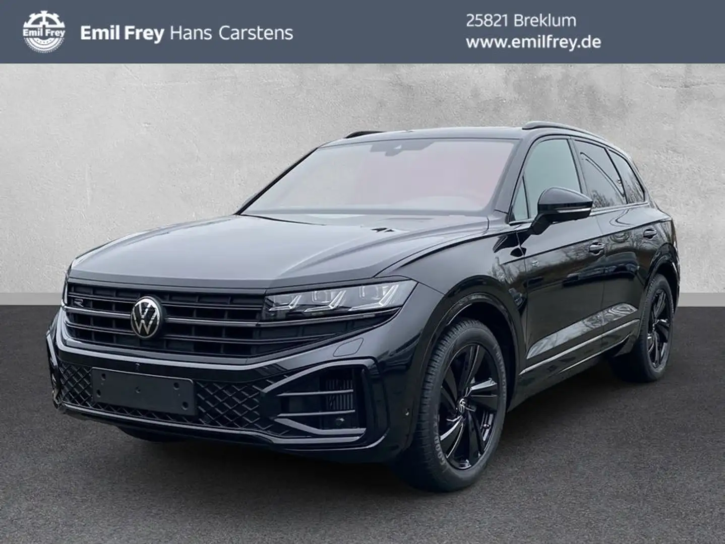 Volkswagen Touareg R-Line 3,0 TSI DSG V6 4Motion AHK Pano Schwarz - 1
