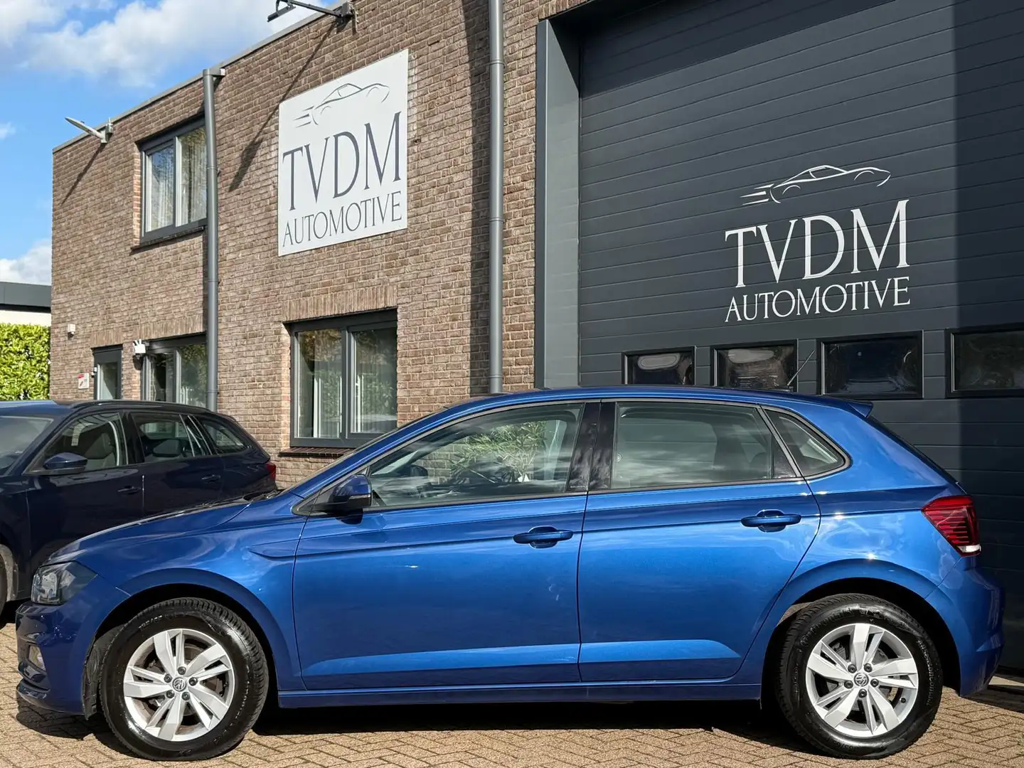 Volkswagen Polo 1.0 TSI Comfortline|NAVI|AIRCO|CARPLAY|DEALER-ONDE Bleu - 2