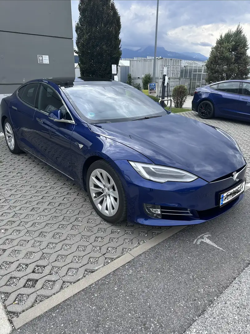 Tesla Model S 75D75kWh (mit Batterie) Blau - 1