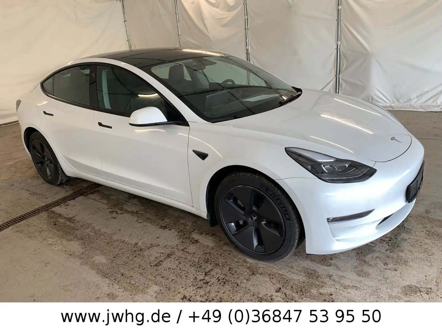 Tesla Model 3 LR AWD Wärmep Ryzen Shanghai Autopilot Blanco - 2