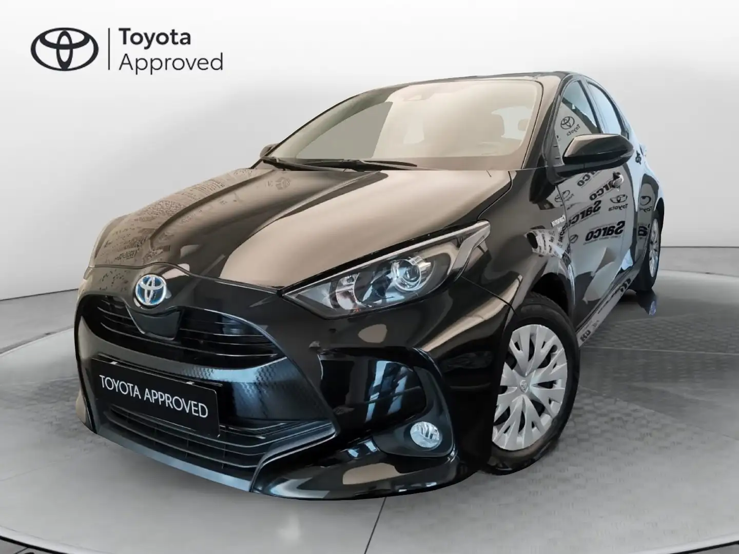 Toyota Yaris Yaris 1.5 Hybrid 5 porte Active Schwarz - 1