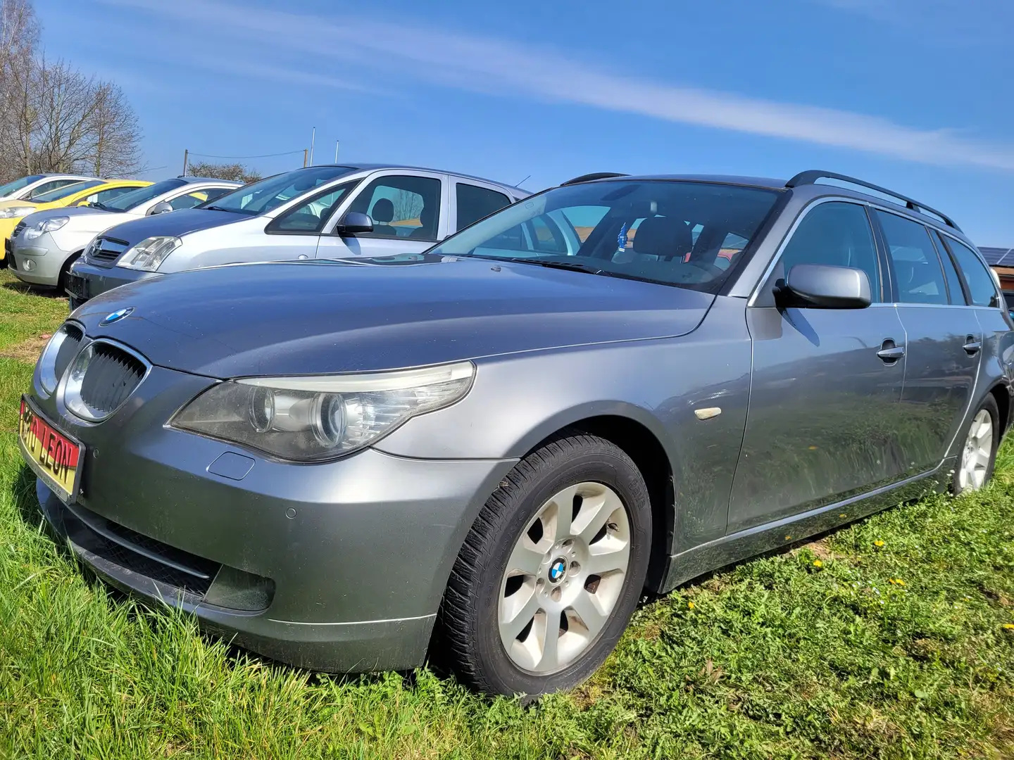 BMW 520 Ohne TÜV.  Export Grijs - 1