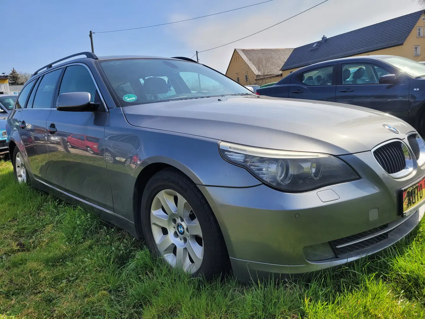 BMW 520 Ohne TÜV.  Export Grijs - 2