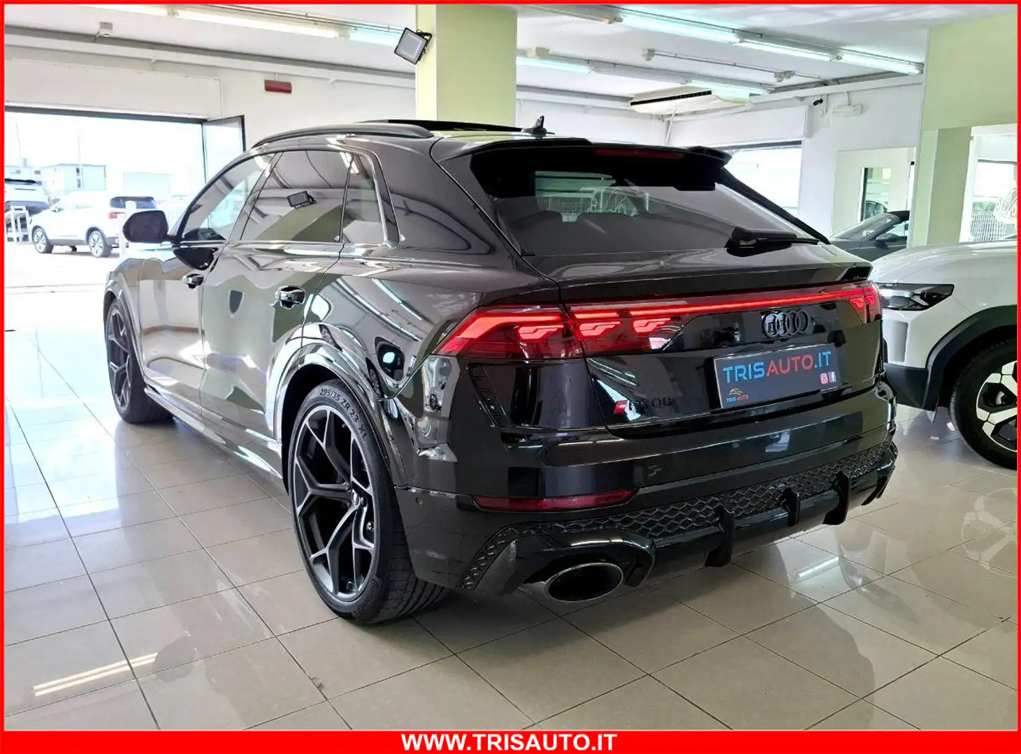 Audi RS Q8 TFSI 4.0 Hybrid Performance IVATA (TETTO PANORAMIC Negro - 2