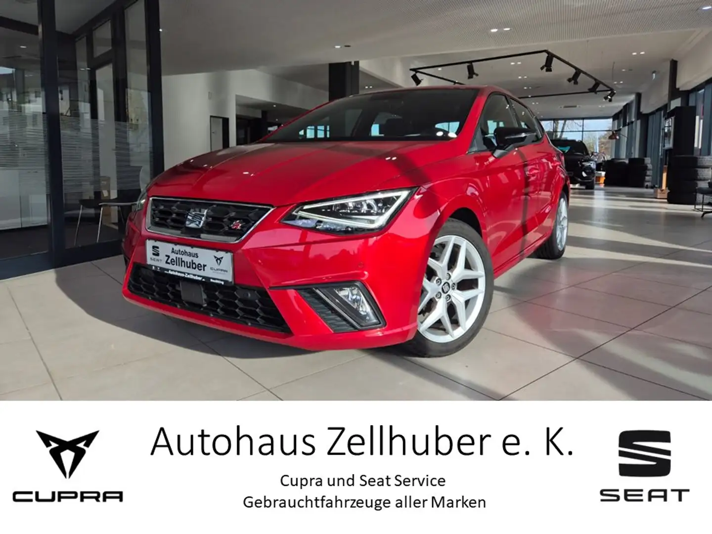 SEAT Ibiza 1.0TSI FR *ACC*Navi*Kamera*LED*Sitzhzg* Rot - 1