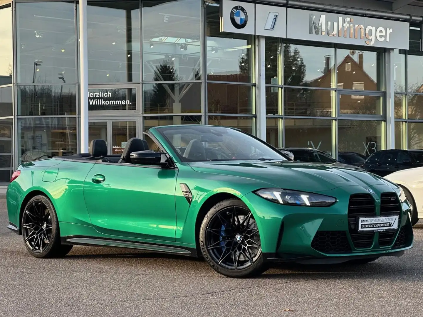 BMW M4 Cabrio xDr.Compet HUD Har/Kar.Sitzbel.19/20" Grün - 2