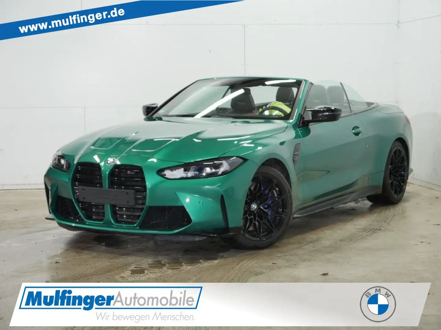 BMW M4 Cabrio xDr.Compet HUD Har/Kar.Sitzbel.19/20" Grün - 1