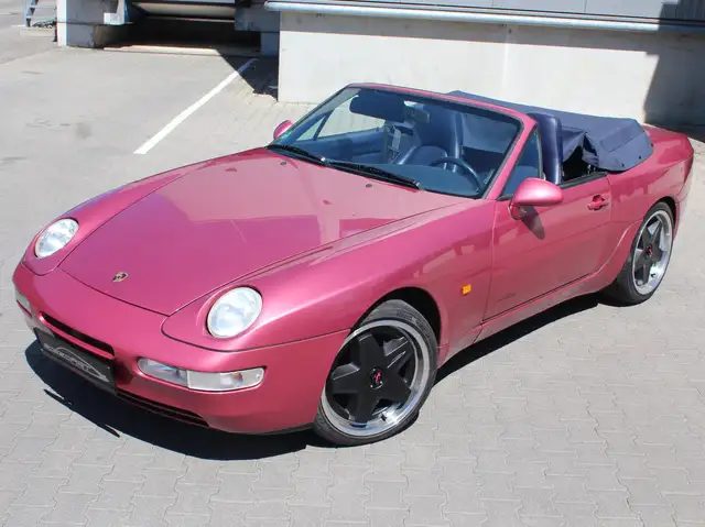Porsche 968 968: orig.Himbeerrot,18"speedART-Räder,nur71TKM