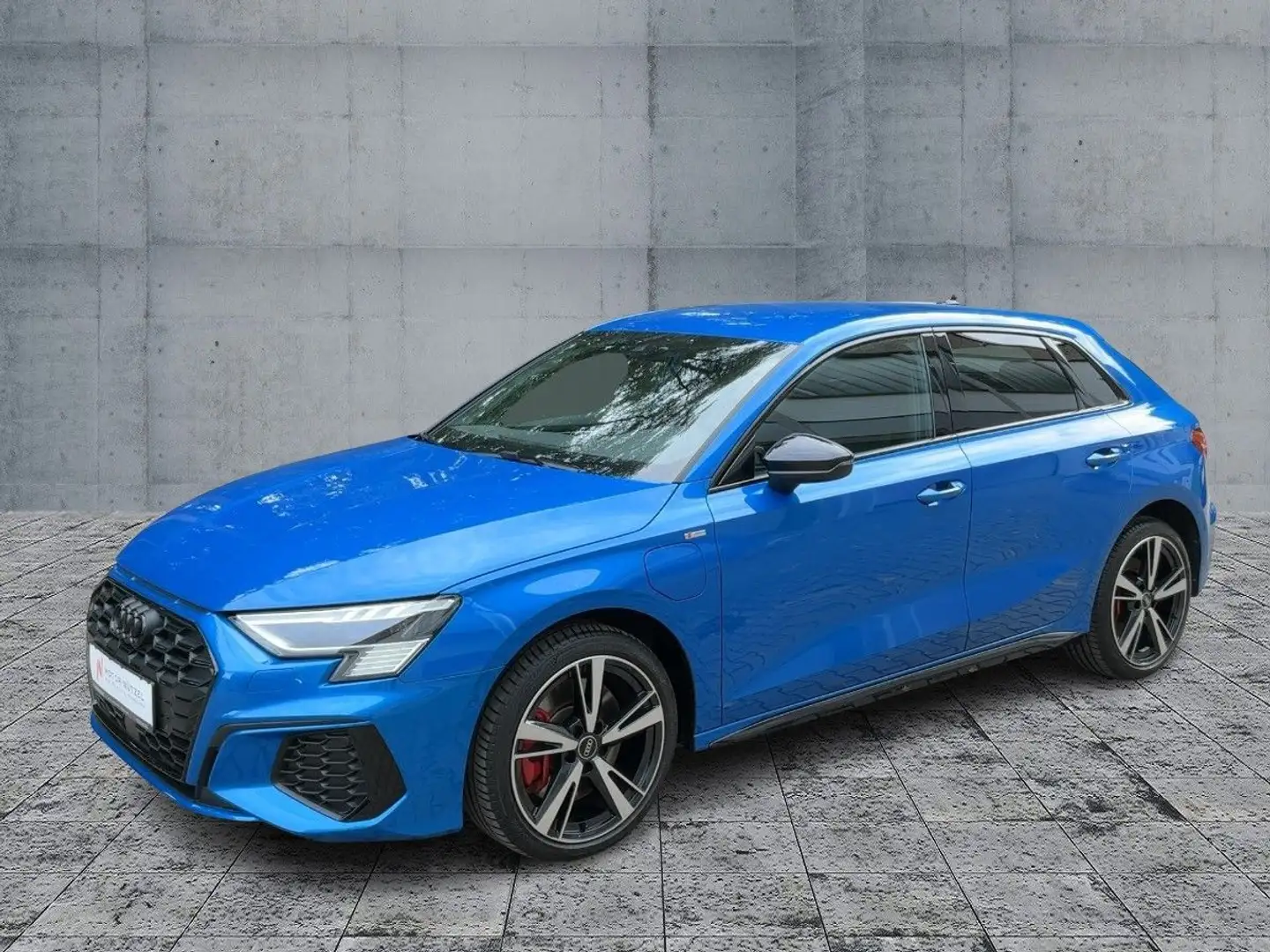 Audi A3 45 TFSI e 2x S-LINE MATRIX+NAVI+B&O Blau - 2