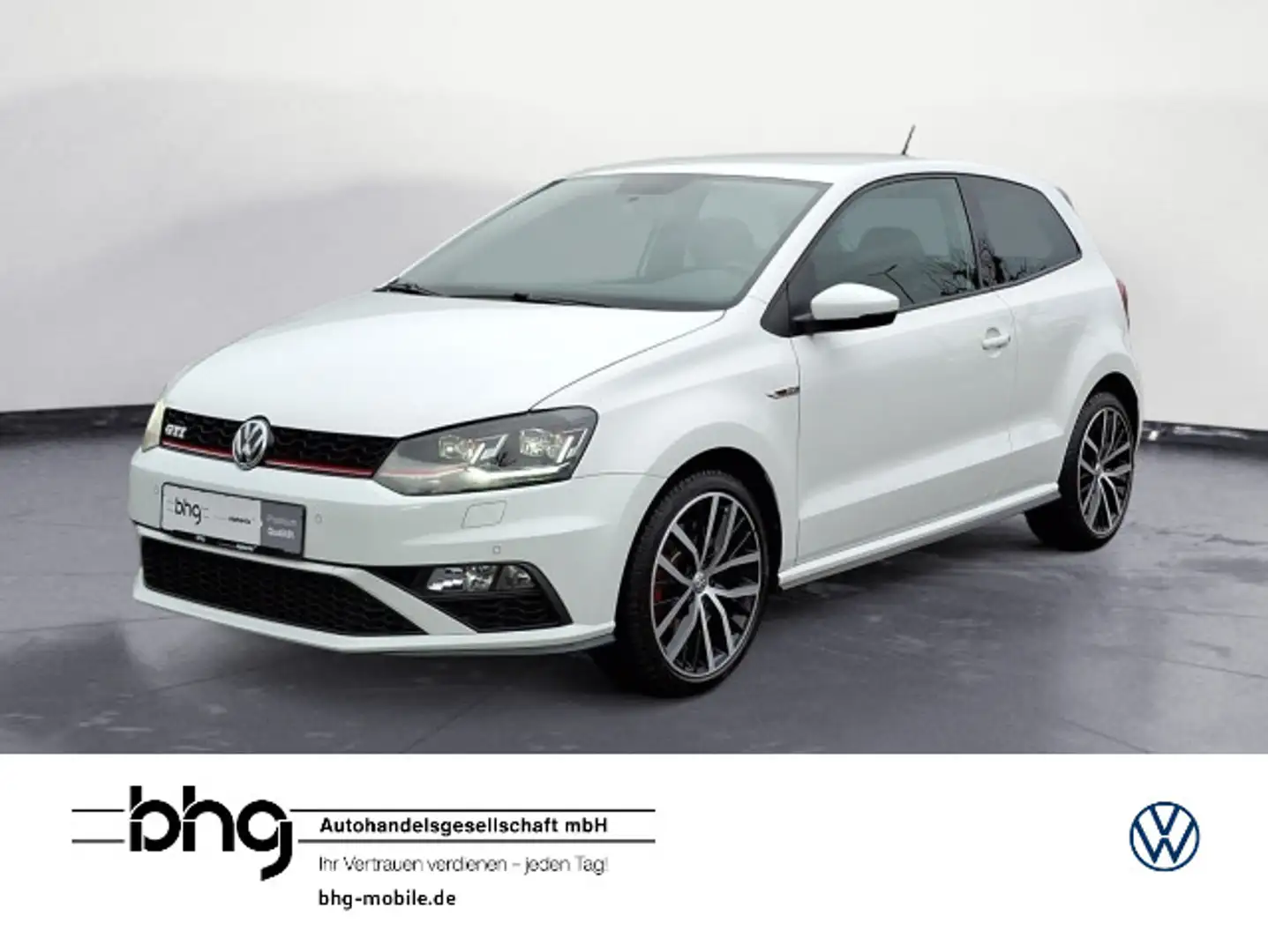 Volkswagen Polo GTI 1.8TSI LED Alcantara TopSport Parkpilot Blanc - 1