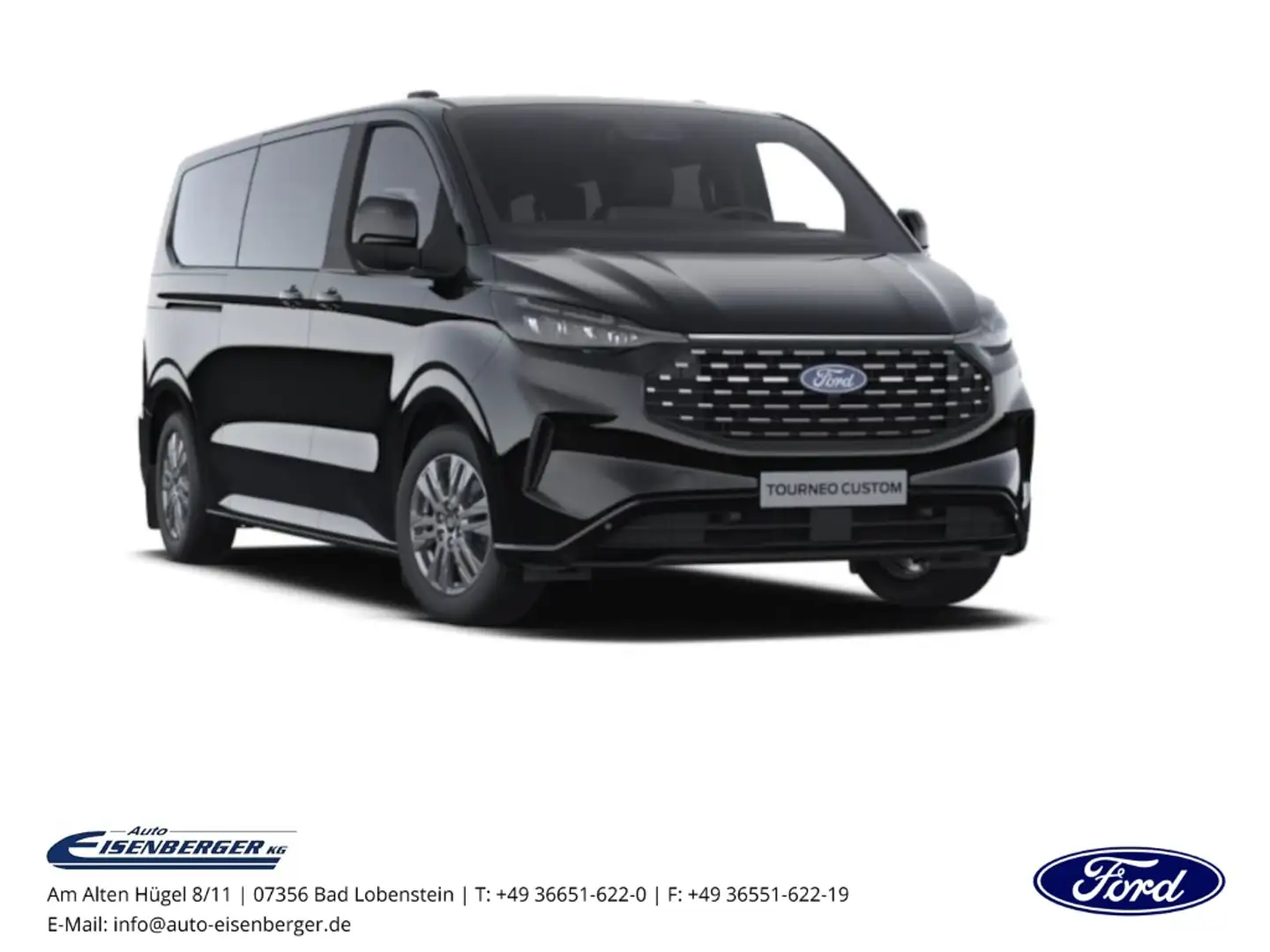 Ford Tourneo Custom Titanium L2 Titanium Garantie 05.2030 Negro - 1