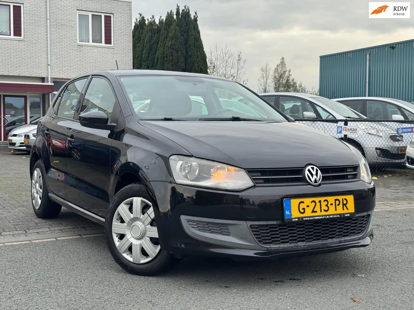 Volkswagen Polo 1.4-16V Trendline/5drs/Airco/Apk 10-2026 Zwart - 1