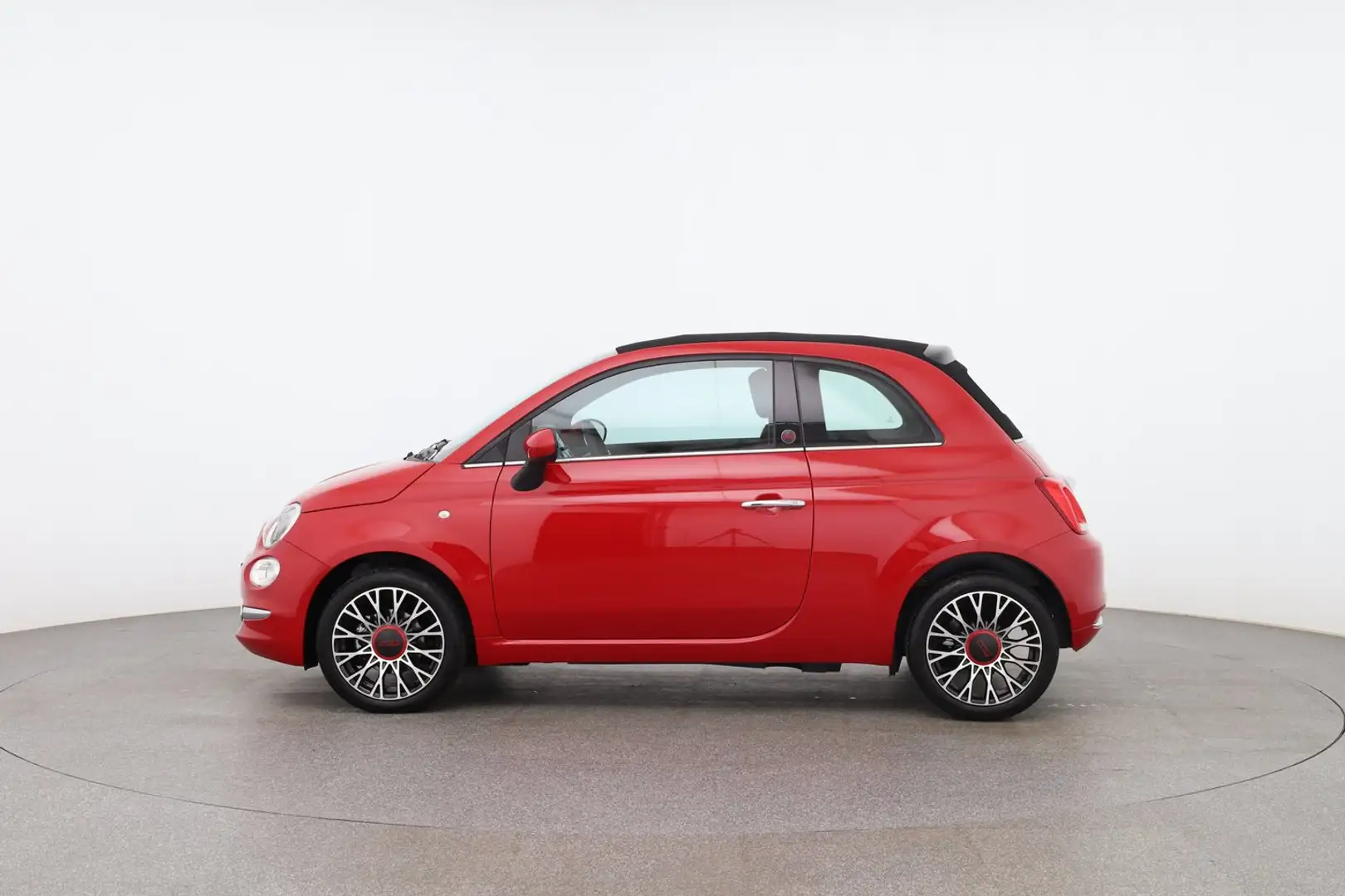 Fiat 500 Cabrio Red Rot - 2