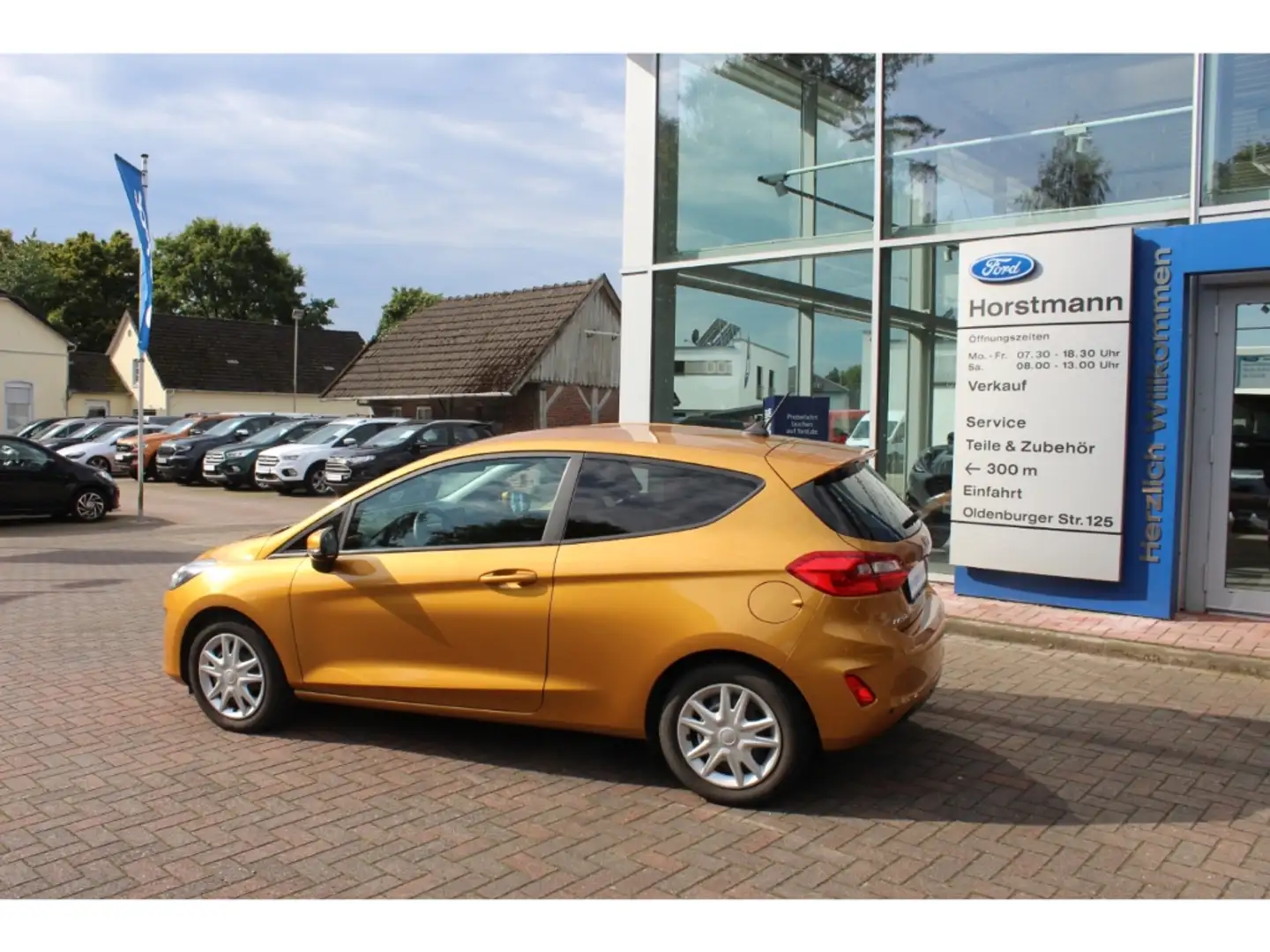 Ford Fiesta COOL & CONNECT. NAVI, BEH. WSS & SITZE, AHK, KLIMA Jaune - 2