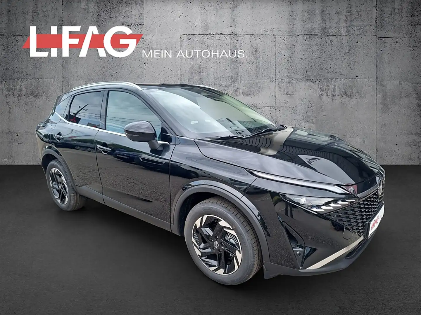 Nissan Qashqai 1,3 DIG-T MHEV N-Connecta *ab € 28.990,-* Schwarz - 1