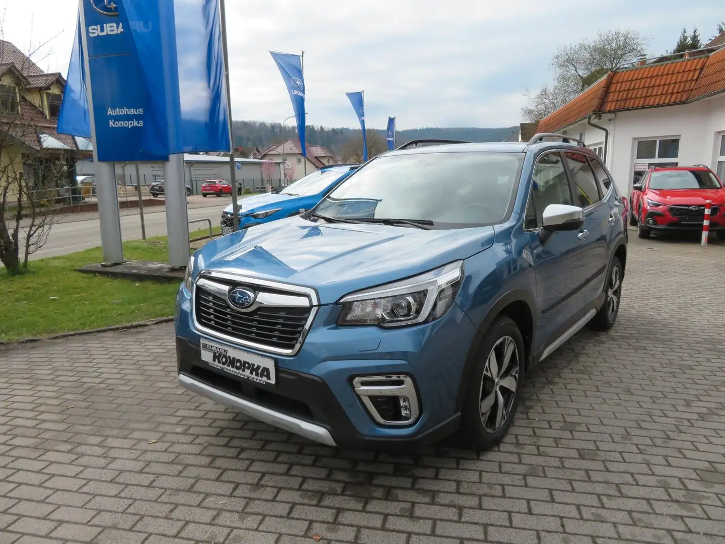 Subaru Forester 2.0ie Platinum Lineartronic+WR Blauw - 1