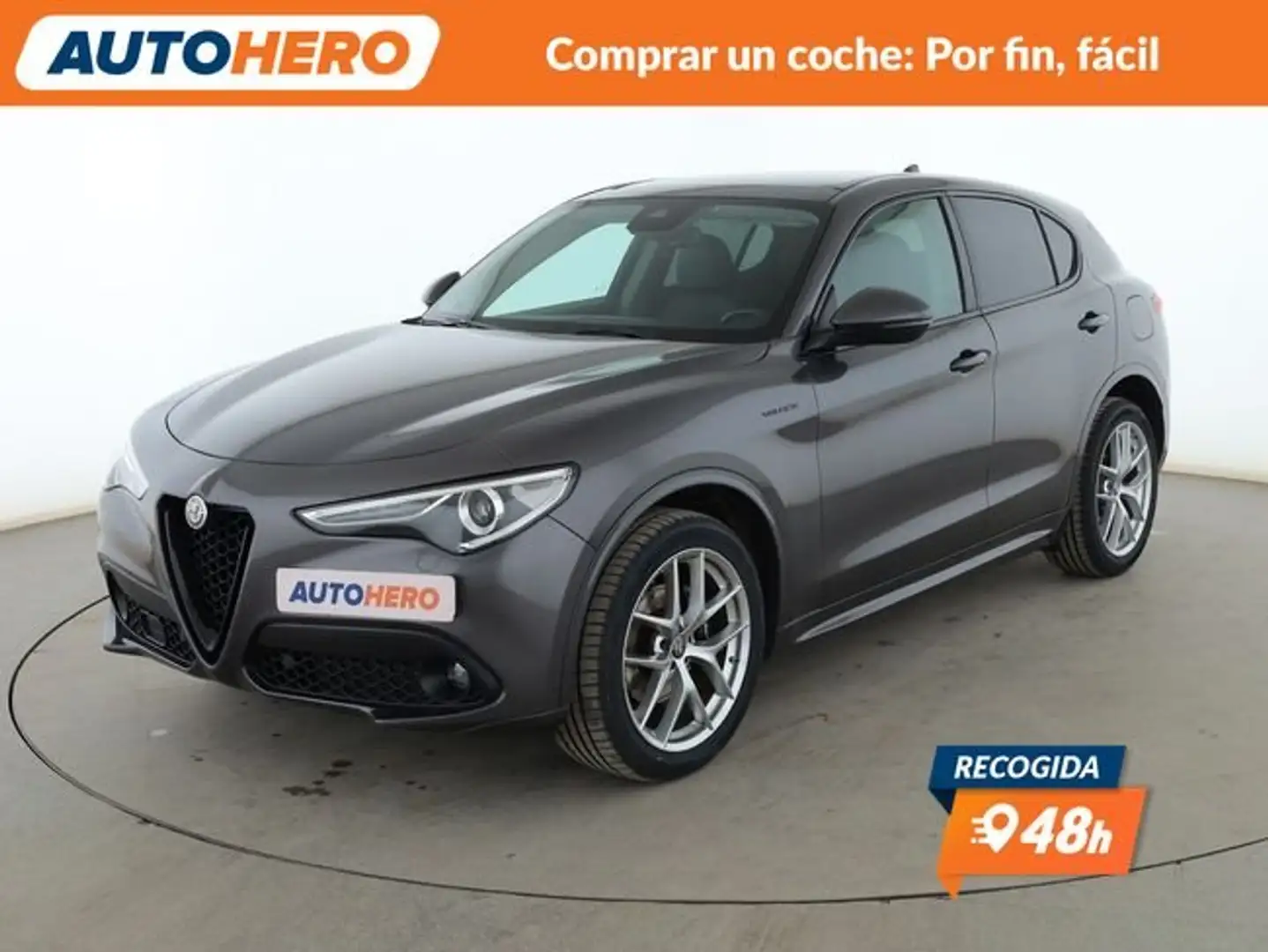 Alfa Romeo Stelvio 2.2 JTDM Veloce Q4 Gris - 1