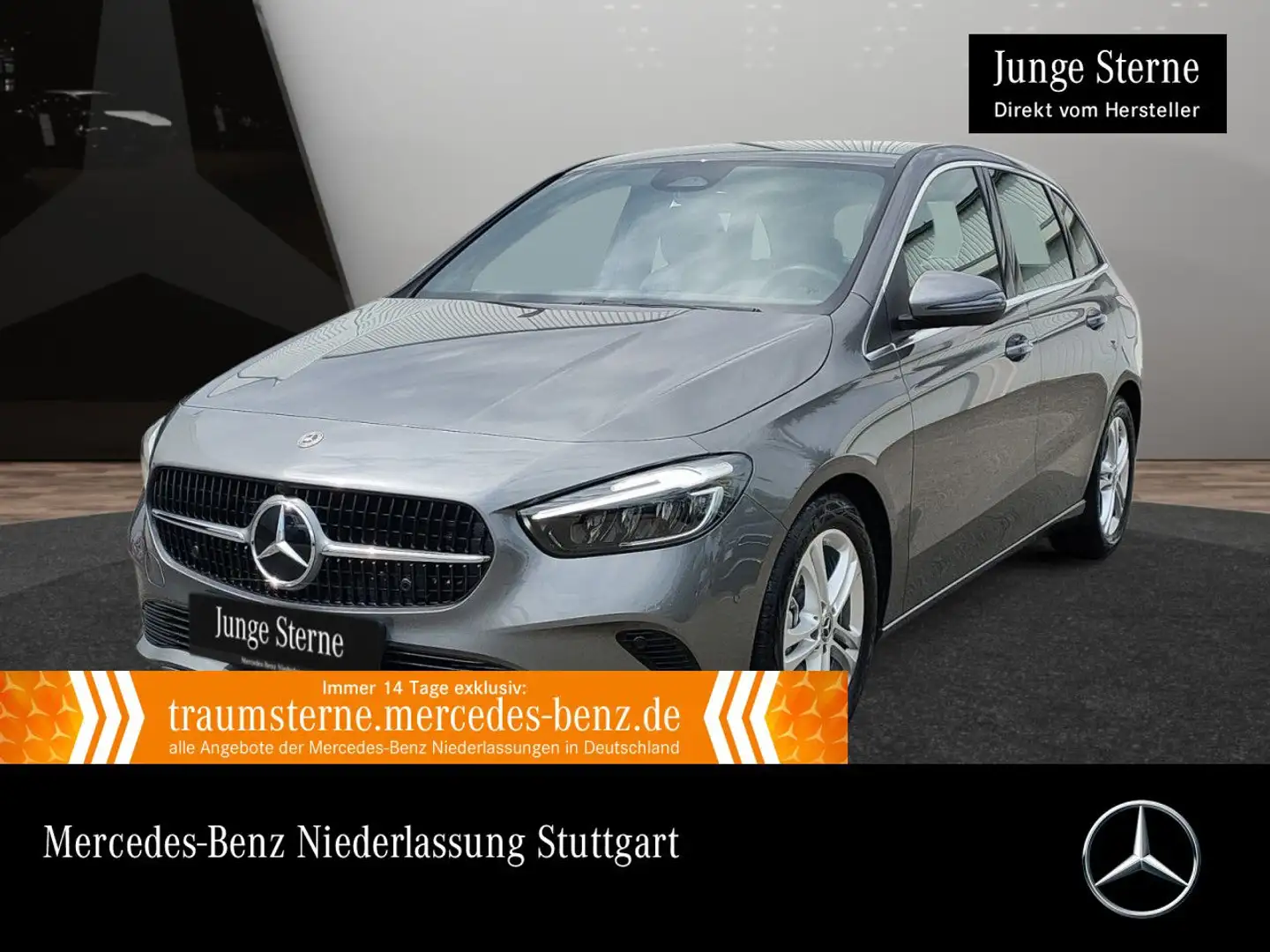 Mercedes-Benz B 220 4M PROGRESSIVE+LED+KAMERA+8G Grau - 1