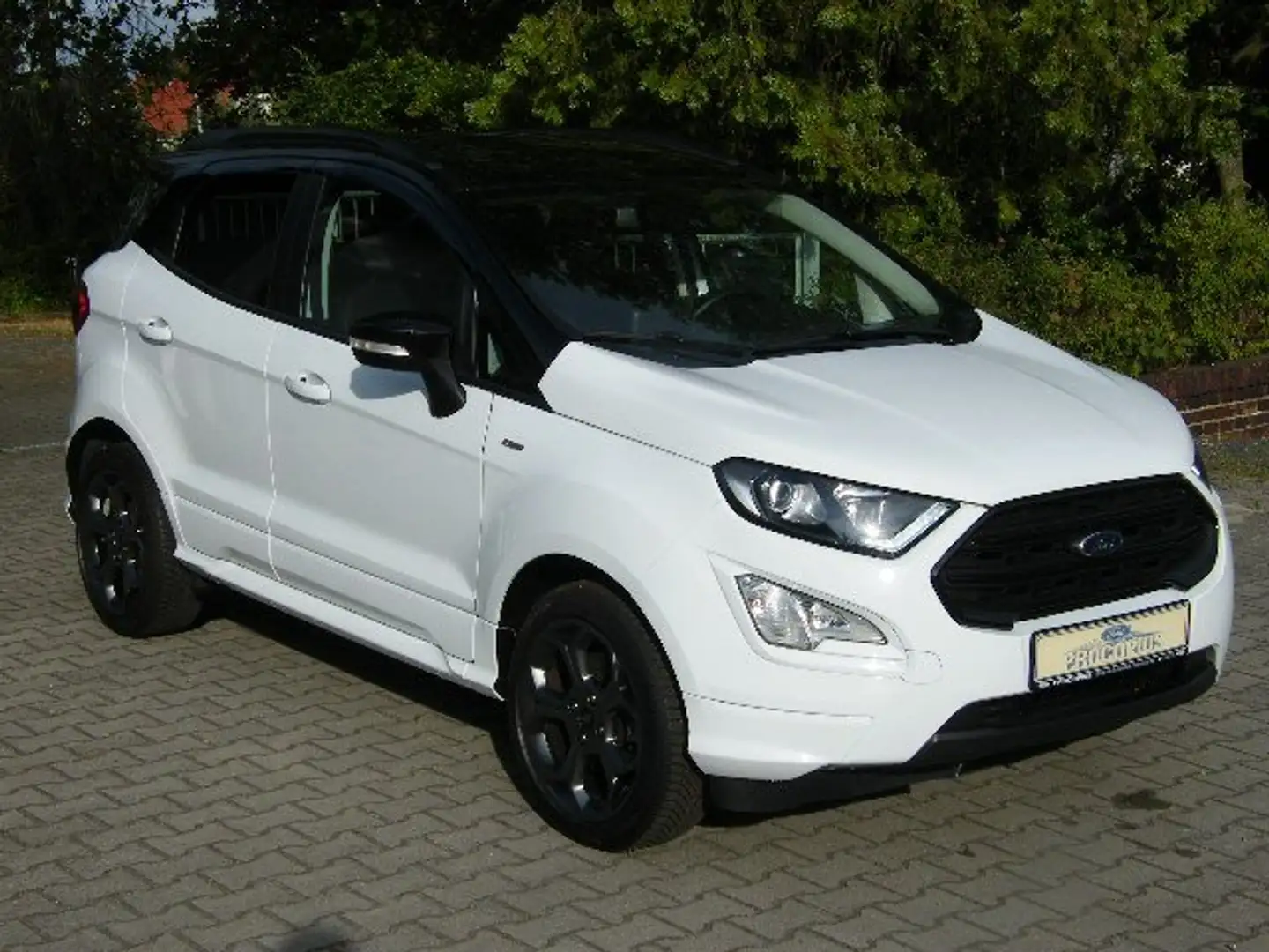 Ford EcoSport ST-Line +NAVI+B&O+Winterpaket+Superausstattung ! Bianco - 1