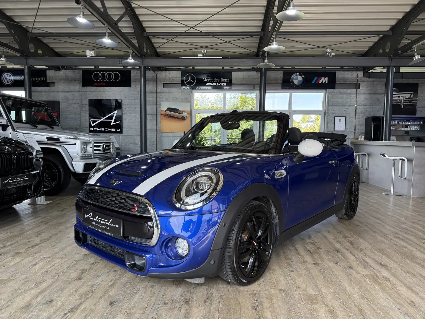 MINI Cooper S Cabrio Chili*KAMERA*LED*NAVI*LEDER* Blau - 1